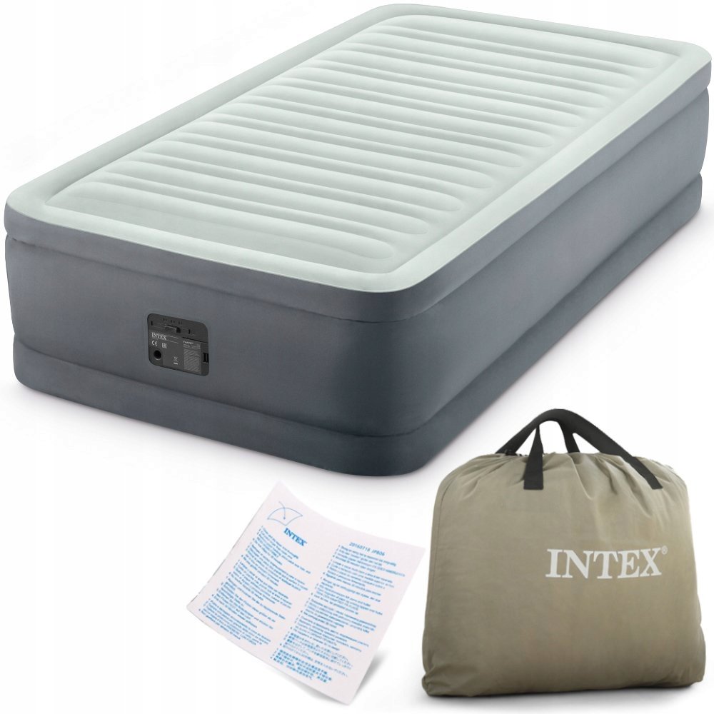 Nafukovací postel INTEX 64902 PREMAIRE I TWIN 191x99x46 cm Varianta: 1