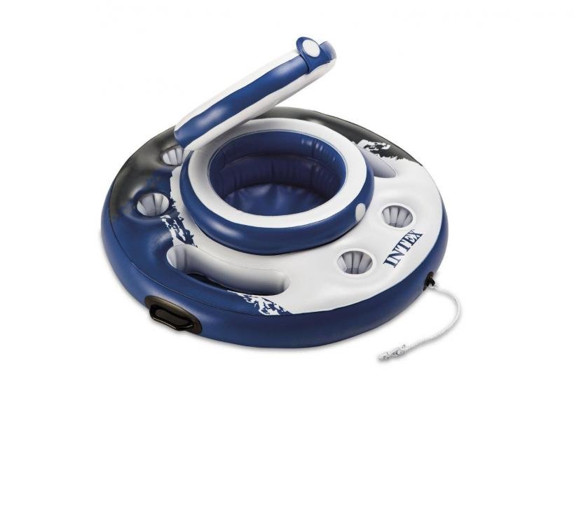 Chladící plovoucí lednička Mega INTEX barva šedo/modro/bílá Varianta: 1