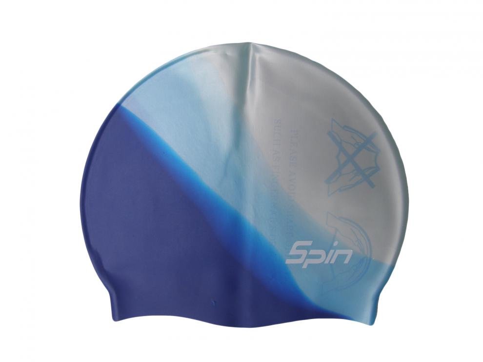 EFFEA Koupací čepice SILICON SPIN 1128 Barva: Modrá
