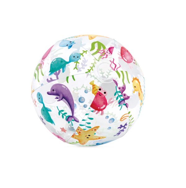 Nafukovací plážový míč Intex 59040 SEA 51 cm Varianta: Barevný motiv 8