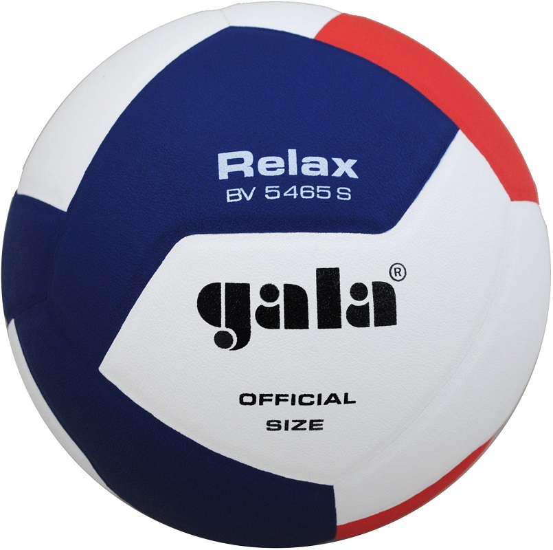 Volejbalový míč Gala Relax BV 5465S Barva: Červeno-modro-bílá