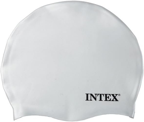 Koupací čepice Intex silicone caps 55992 Varianta: Bílá