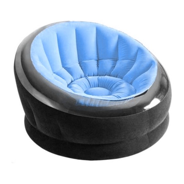 Nafukovací křeslo Intex 68582 EMPIRE chair Varianta: Světle modrá