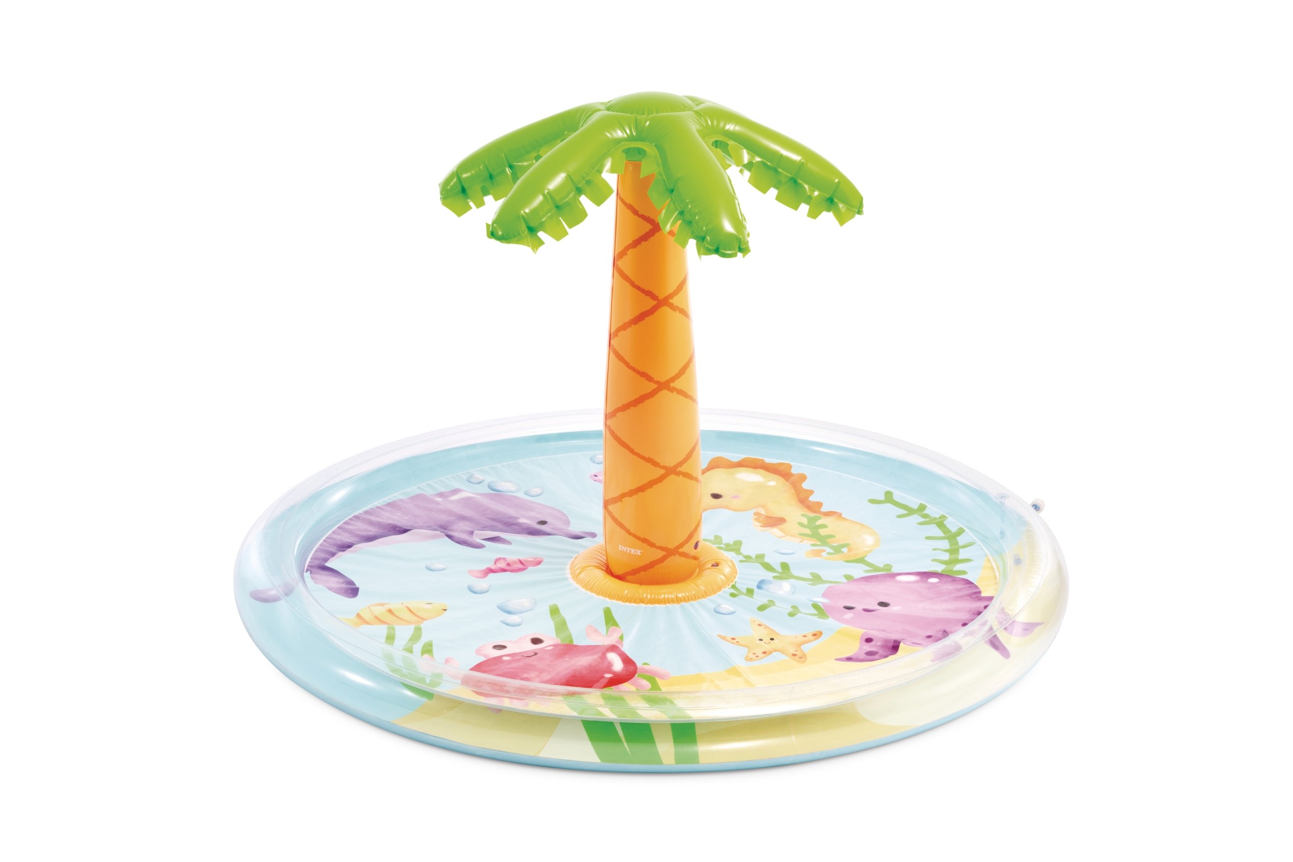 Nafukovací bazének se sprškou INTEX 56433 PALM TREE SPRAY POOL