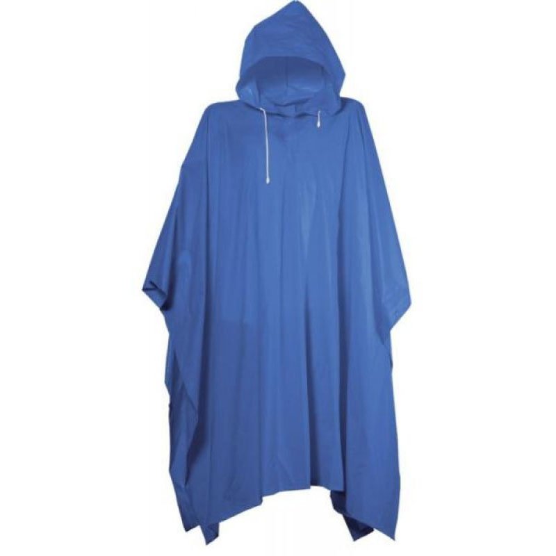 Pláštěnka PONCHO PVC silná Barva: Modrá, Varianta: Univerzální