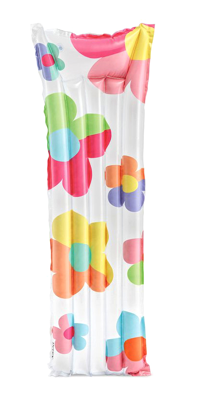 Nafukovací lehátko INTEX FASHION 59720 Varianta: Bílá/červená