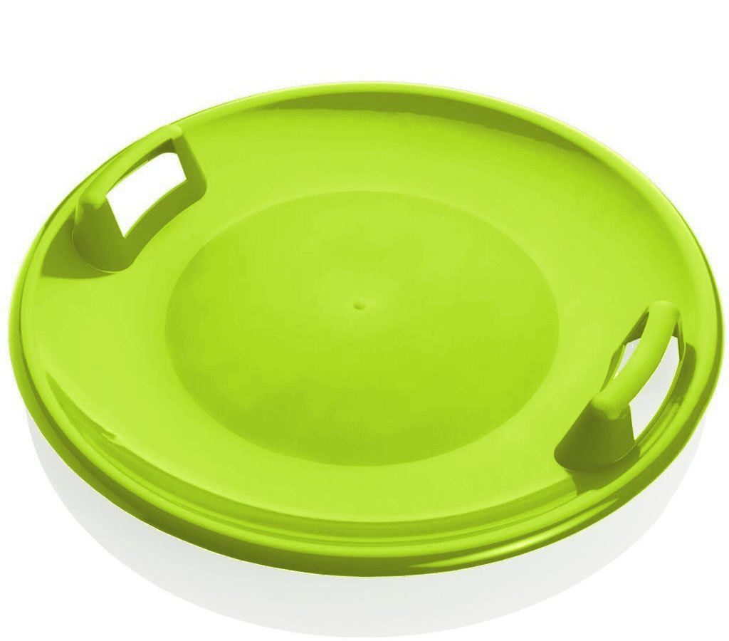 PLASTKON Sáňkovací talíř disk SUPER STAR Varianta: Limetková
