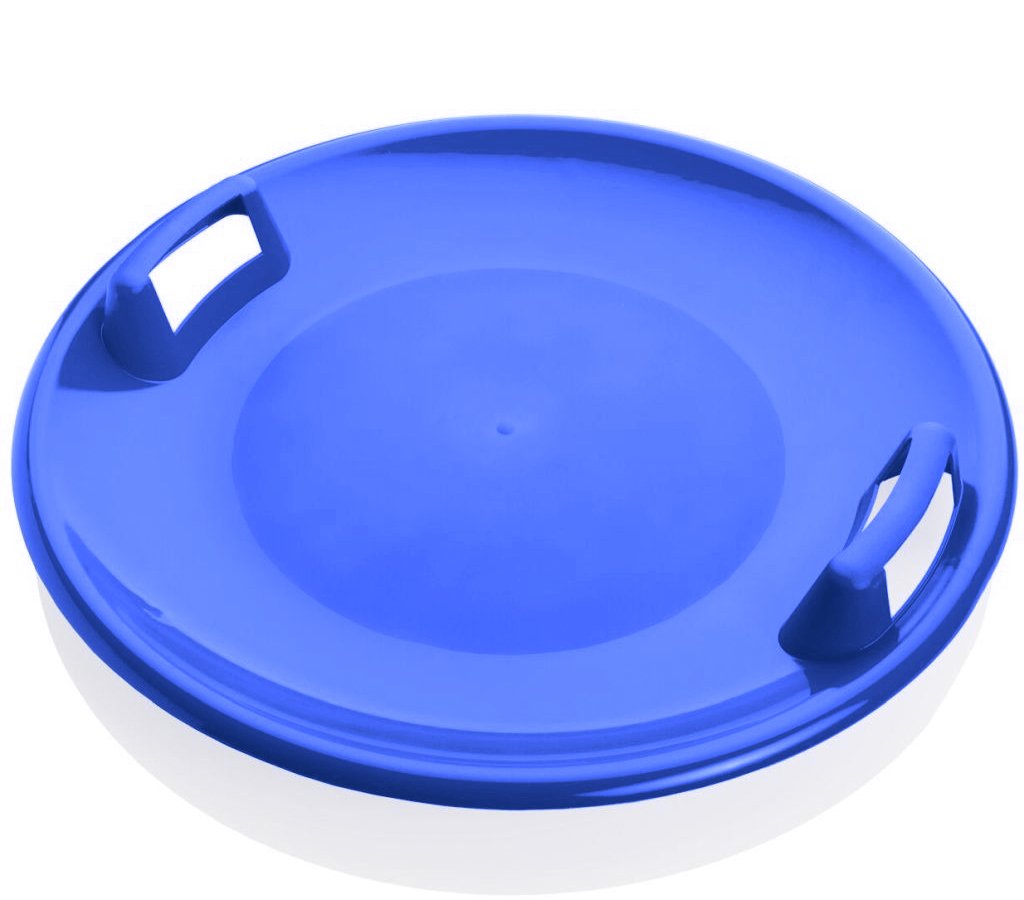 PLASTKON Sáňkovací talíř disk SUPER STAR Barva: Modrá