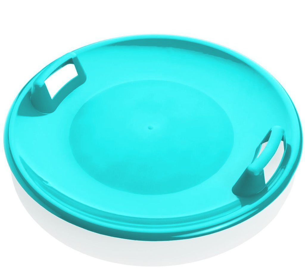 PLASTKON Sáňkovací talíř disk SUPER STAR Varianta: Azurová