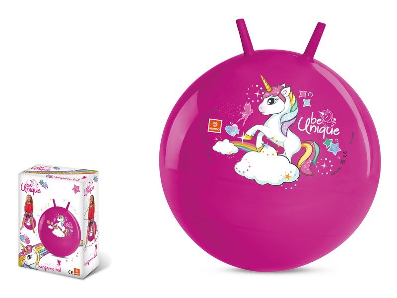 Míč skákací Kangaroo MONDO Jednorožec 40-50 cm