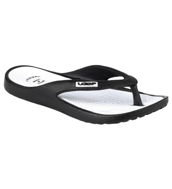 Plážová obuv MIKA, černá/bílá Velikost: 37