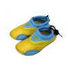 Dětské neoprenové boty do vody Alba, žlutomodré