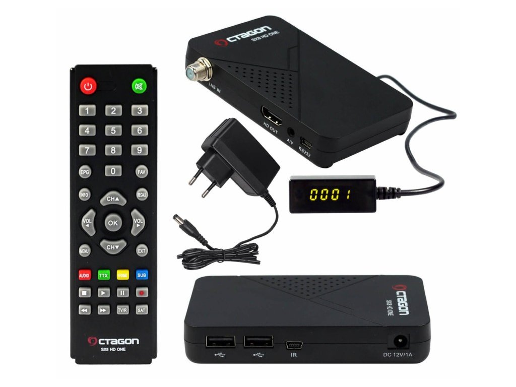 OCTAGON SX8 ONE DVB-S/S2 Full HD, CA, IPTV