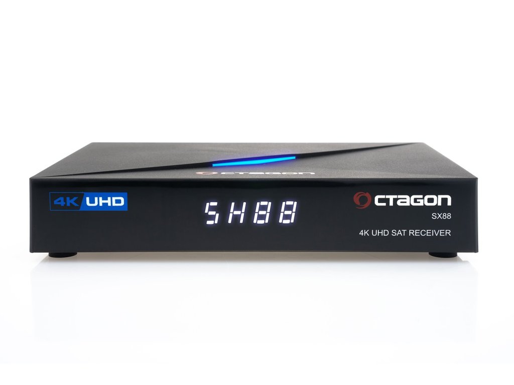 OCTAGON SX88 4K DVB-S2 + IP H.265 HEVC UHD
