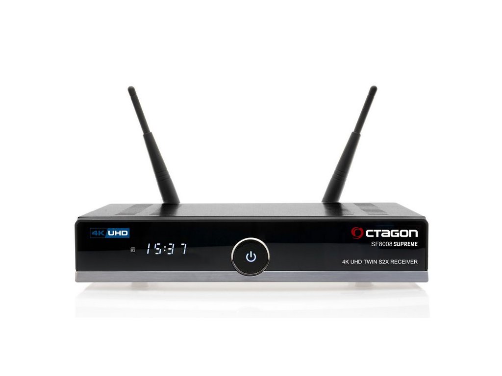 OCTAGON SF8008 SUPREME Twin 4K UHD, dual OS Enigma 2/DefineOS