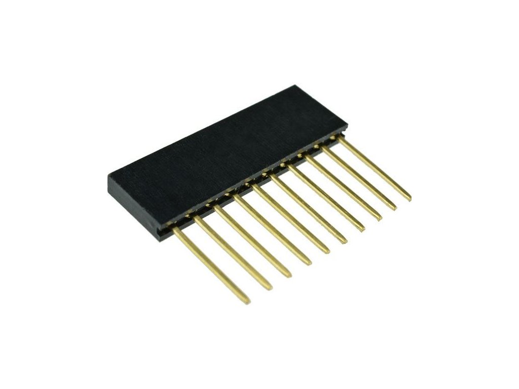 Dutinková lišta 10pin s roztečí 2,54mm pro PCB
