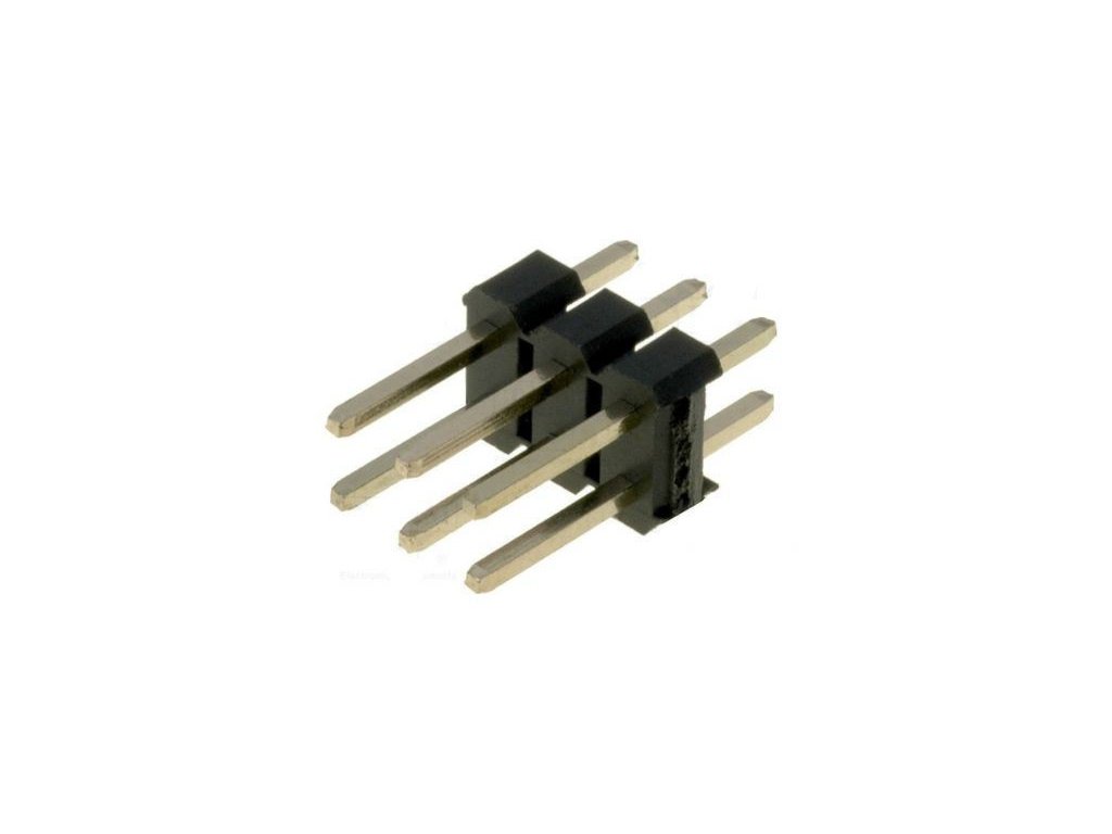 Jumper lišta 2x3pin s roztečí 2,54mm pro PCB