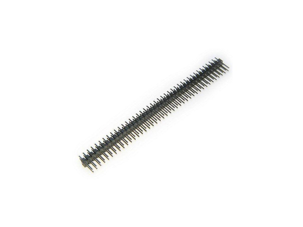 Jumper lišta 2x40 pin s roztečí 2,54mm pro PCB