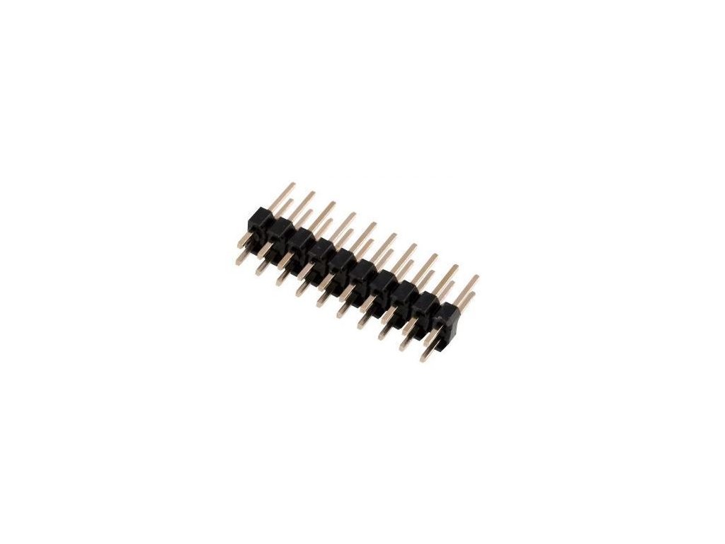 Jumper lišta 2x10pin s roztečí 2,54mm pro PCB