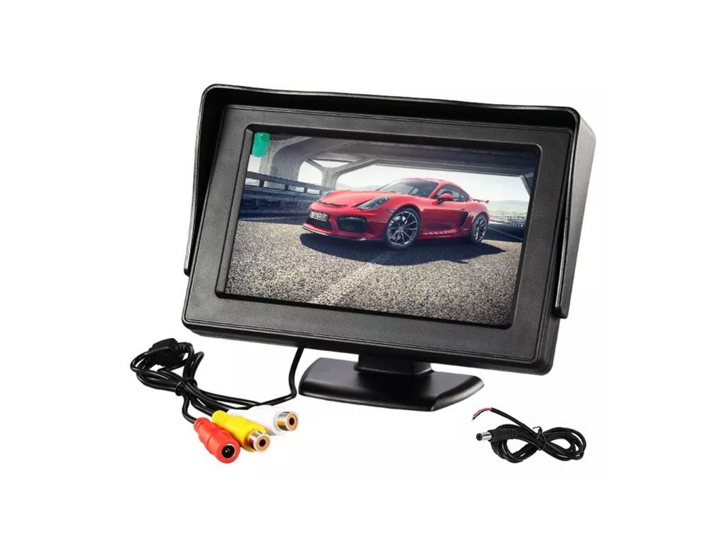 LCD color monitor TFT 4,3”