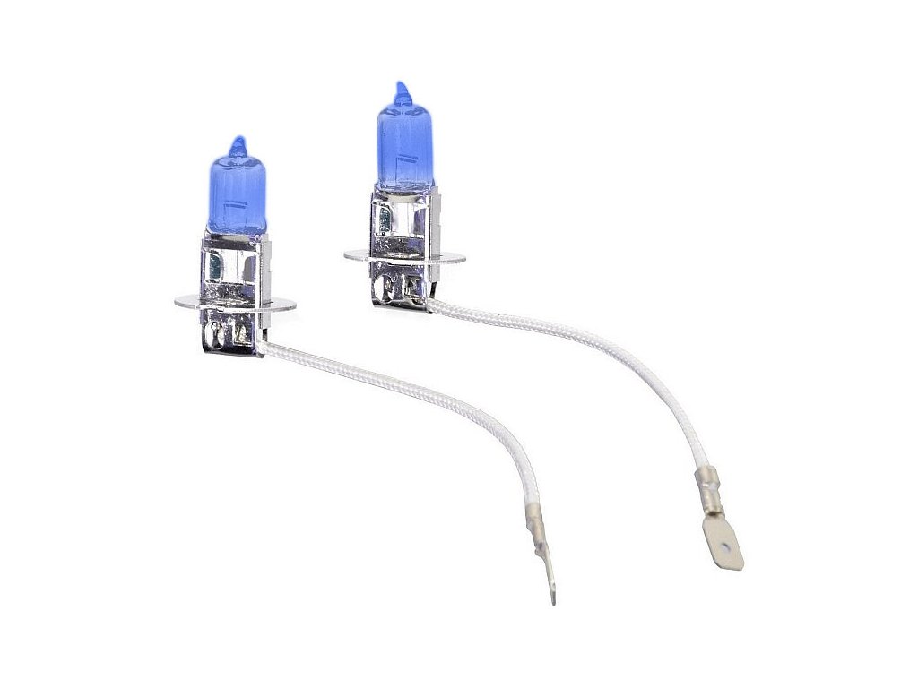 Žárovka 12V H3 Super White 55W Pk22s blister 2ks