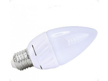 LED žiarovka E27 C30 5 W COB, teplá biela