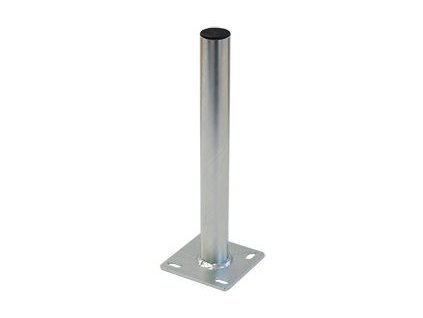 Držiak stožiaru jazdec-spodná časť štvorec 30cm, galvanický zinok