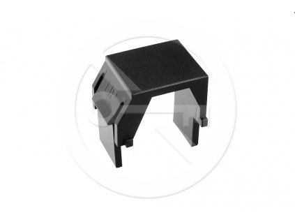 Solarix Keystone záslepka do modulárnych patch panelov alebo zásuviek čierna SXKJ-0-BK