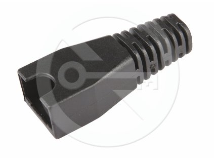 Ochrana Solarix RJ45 non-snag proof čierna S45NSP-BK
