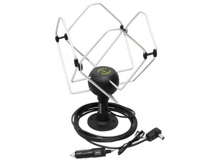 DVB-T/T2 anténa KORONA 12V/24V do autozapaľovača