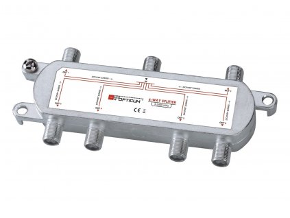 Rozbočovač OPTICUM 6xF HQ 5-2450 MHz, priechodný