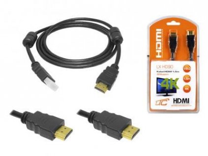Kábel HDMI-HDMI LTC LX HD90 1,5m 4K v2.0