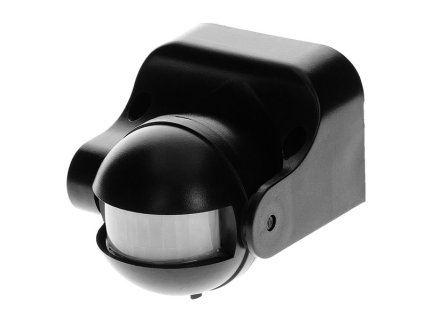 Snímač snímača pohybu PIR ORNO OR-CR-201/B, 180°, IP44, dosah 12 m, čierna