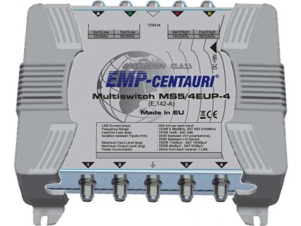 Multiswitch EMP MS5/6EIP-8 (E.143-AP) multiprepínač