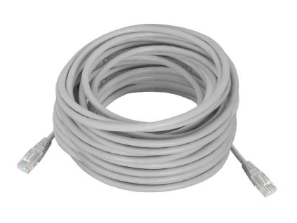 UTP Patch Kábel Lexton RJ45 CAT6E 20m 8P8C 1:1 Sivý