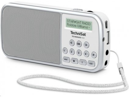 Digitálne rádio TechniSat TechniRadio RDR, DAB+ biele