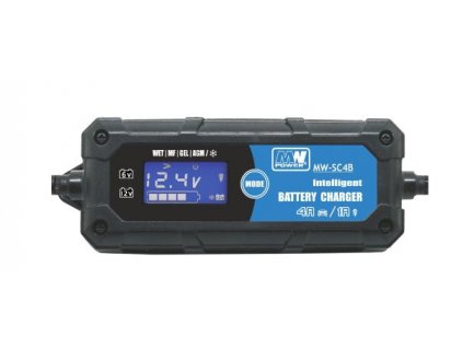 Nabíjačka olovených a gélových batérií 6V/12V/1A/4A MW POWER MW-SC4B