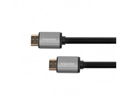 Kábel HDMI Kruger&Matz KM1206 2.0 4K, 15m, GOLD, blister