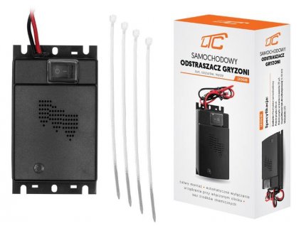 Ultrazvukový plašič odpudzovač kún do auta LTC LX0G10, DC 12/24V