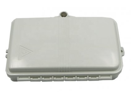 Optický nástenný box FTTH 4S, 4x adaptér (SC-simplex/LC-duplex), IP65
