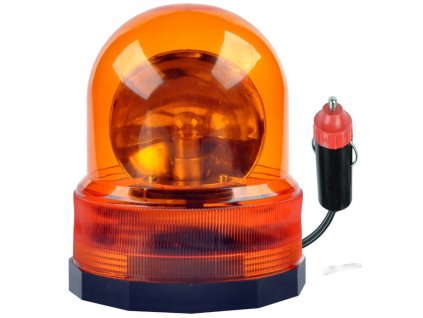 Maják výstražný oranžový KEMOT, 12 V, magnet