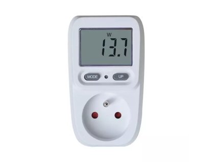 Merač spotreby elektrickej energie wattmeter Geti GPM02