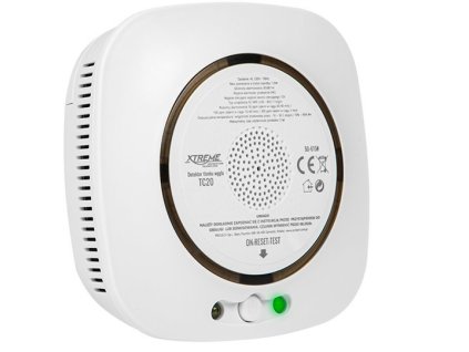 Detektor plynu CO oxidu uhoľnatého Xtreme TC20 230V, Tuya