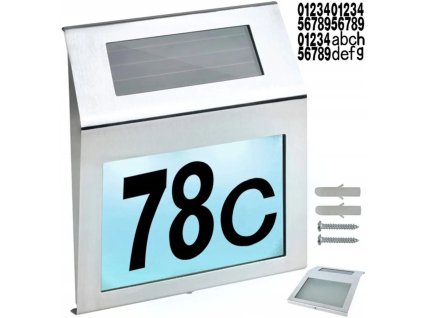 Solárne číslo domu ISO S6783