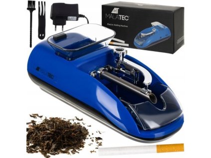 Elektrická plnička cigariet modrá Malatec 18440