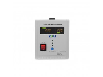 Záložný zdroj UPS VOLT Sinus Pro 500 E 12/230V 500VA 350W, čistý sínus