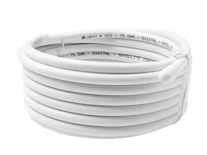 Koaxiálny kábel DPM G06-5, 7mm, 5m