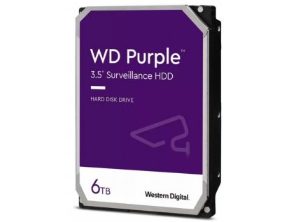 HDD 6TB WD64PURZ Purple 256MB SataIII 5400rpm 3RZ