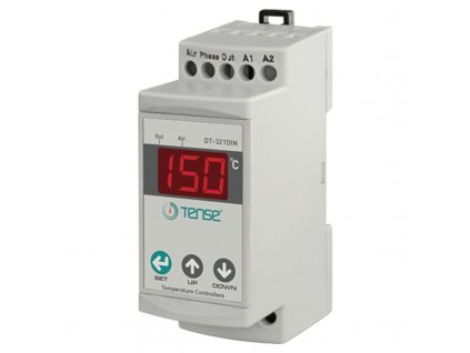 Regulátor termostat teploty na DIN lištu DT-321DIN ZAP-VYP ON-OFF-spínače teploty