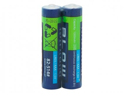 BLOW Batéria Super alkaline AAA LR3 2ks
